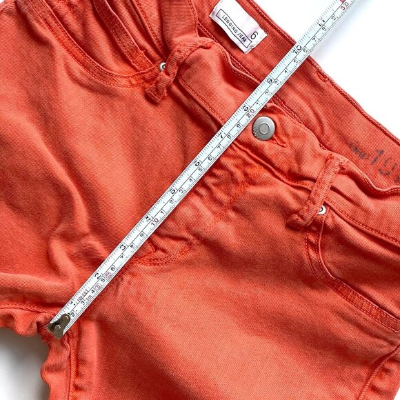 Gap Womens Stretchy Skinny Ankle Legging Jeans Size 6 Orange - Picture 11 of 13